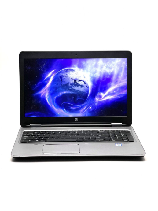 Ноутбук А-класс HP ProBook 650 G2 / 15.6&quot; (1920x1080) TN / Intel Core i5-6200U (2 (4) ядра по 2.3 - 2.8 GHz) / 8 GB DDR4 / 256 GB SSD / Intel HD Graphics 520 / WebCam / DVD-RW / Win10 Pro - 2