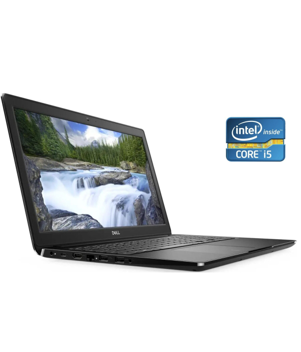Ноутбук Б-класс Dell Latitude 3500 / 15.6&quot; (1920x1080) TN / Intel Core i5-8265U (4 (8) ядра по 1.6 - 3.9 GHz) / 8 GB DDR4 / 256 GB SSD / Intel UHD Graphics 620 / WebCam / Win 10 Pro - 1