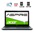 Ноутбук Б-класс Acer Aspire ES1-531 / 15.6" (1366x768) TN / Intel Pentium B960 (2 ядра по 2.2 GHz) / 4 GB DDR3 / 128 GB SSD + 320 GB HDD / Intel HD Graphics / WebCam - 1