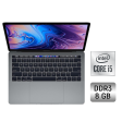Ультрабук Apple MacBook Air 13 (2019) / 13.3" (2560x1600) IPS / Intel Core i5-8210Y (2 (4) ядра по 1.6 - 3.6 GHz) / 8 GB DDR3 / 128 GB SSD / Intel UHD Graphics 617 / WebCam / True Tone / Touch ID / Space Gray - 1