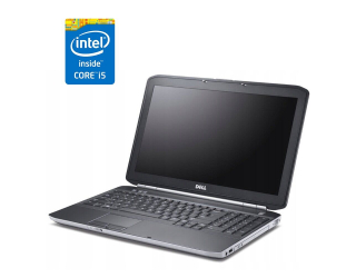 БУ Ноутбук Б-класс Dell Latitude E5520 / 15.6&quot; (1366x768) TN / Intel Core i5-2520M (2 (4) ядра по 2.5 - 3.2 GHz) / 4 GB DDR3 / 240 GB SSD / Intel HD Graphics 3000 / WebCam из Европы в Одессе