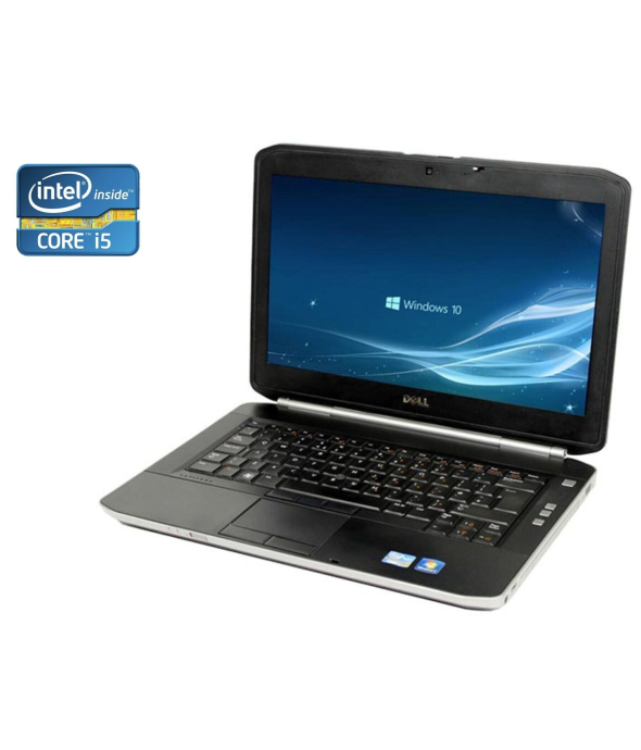 Ноутбук Dell Latitude E5420 / 14&quot; (1366x768) TN / Intel Core i5-2520M (2 (4) ядра по 2.5 - 3.2 GHz) / 8 GB DDR3 / 240 GB SSD / Intel HD Graphics 3000 / WebCam / Win 10 Pro - 1
